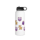 Stainless Steel Water Bottle, Standard Lid