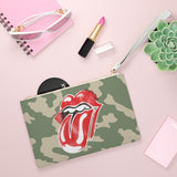 World tour camo Clutch Bag