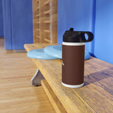ARC JAYTB Basketball Stainless Steel Water Bottle, Standard Lid