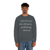 'twas the nizzle Unisex Heavy Blend™ Crewneck Sweatshirt
