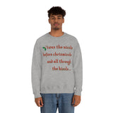 'twas the nizzle Unisex Heavy Blend™ Crewneck Sweatshirt
