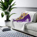 NR cheer megaphone Velveteen Plush Blanket