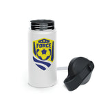 Force Stainless Steel Water Bottle, Standard Lid