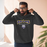 Bears Baseball Unisex Premium Pullover Hoodie