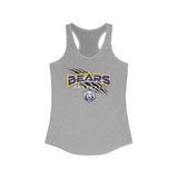 Bears Baseball Women's Ideal Racerback Tank