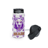 Bears Stainless Steel Water Bottle, Standard Lid