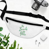 White and green Beverly Hills Fanny pack