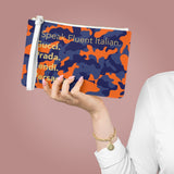 Clutch Fluent Italian - Navy/Orange Camo