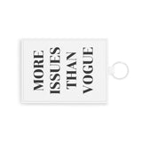 Saffiano more issues than vogue Leather Card Holder