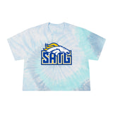 SATG Women's Tie-Dye Crop Tee