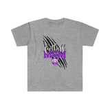 Football Mom Scratch Unisex Softstyle T-Shirt
