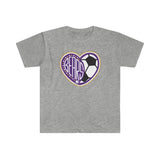 Bears Soccer Heart Unisex Softstyle T-Shirt