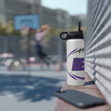 Bears Stainless Steel Water Bottle, Standard Lid