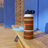 Padua Bruins Stainless Steel Water Bottle, Standard Lid