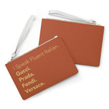 Clutch Fluent Italian - Burnt Orange