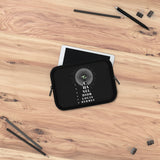 Black eye chart Laptop Sleeve