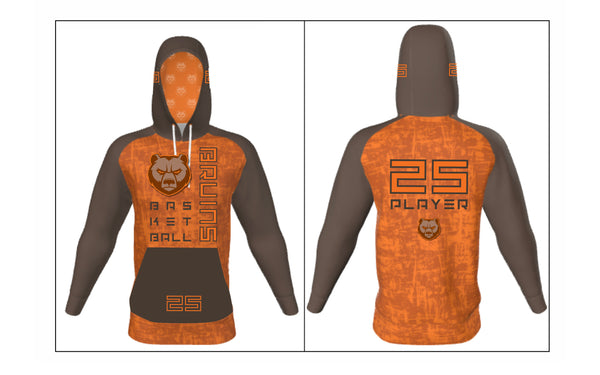 Padua basketball sublimated hoodie