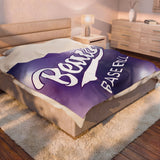 Bears Baseball Velveteen Plush Blanket