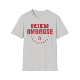 St. Ambrose Basketball Unisex Tri-Blend Crew Tee