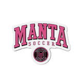 Manta Soccer *CAR*  Kiss-Cut Magnets