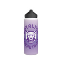 Royalton Basketball Stainless Steel Water Bottle, Standard Lid