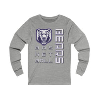 Bears Basketball Unisex Jersey Long Sleeve Tee