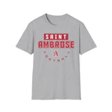 St. Ambrose Football Unisex Tri-Blend Crew Tee