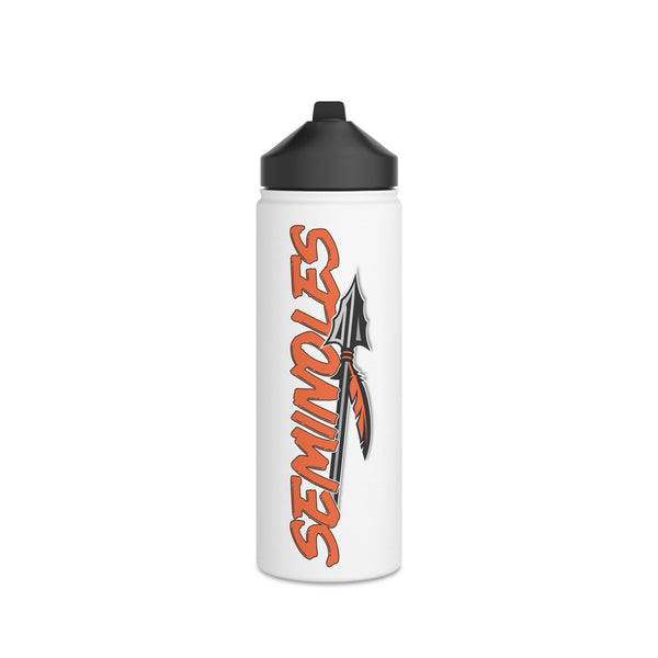 Seminoles Football Stainless Steel Water Bottle, Standard Lid