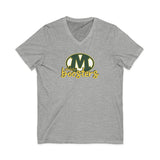 Medina Athletic Boosters Script V-neck Unisex Jersey Short Sleeve