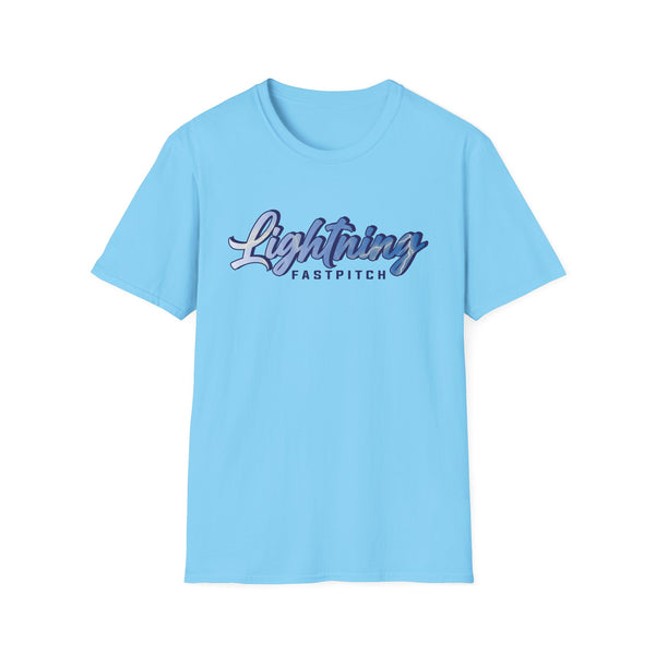 Lightning Fastpitch Unisex Tri-Blend Crew Tee
