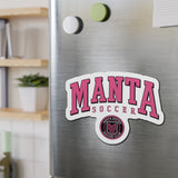 Manta Soccer *CAR*  Kiss-Cut Magnets