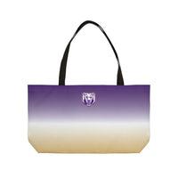 NR Cheer Gold & Purple Weekender Tote Bag