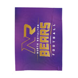 Bears Football Blanket Velveteen Plush Blanket