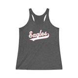 Eagles Women's Tri-Blend Racerback Tank