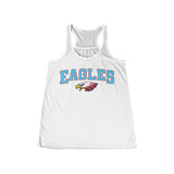 Eagles Baseball Women's Flowy Racerback Tank