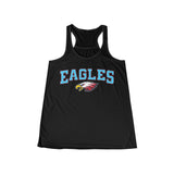 Eagles Baseball Women's Flowy Racerback Tank