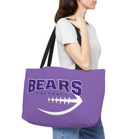 Bears Football Weekender Tote Bag