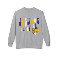 Jaguars Volleyball Unisex Midweight Softstyle Fleece Crewneck Sweatshirt