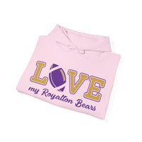 Love My Bears Football Unisex Hoodie