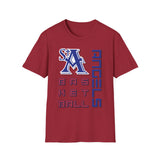 St. Ambrose Angels Basketball Unisex Tri-Blend Crew Tee