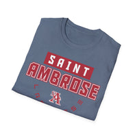 St. Ambrose Lacrosse Unisex Tri-Blend Crew Tee