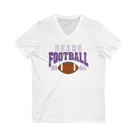 '24 Bears Football V-neck Unisex Jersey Short Sleeve