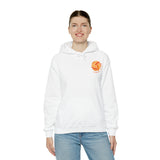 Volleyball Mom Era Orange Unisex Heavy Blend™ Hooded Sweatshirt