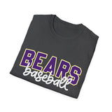 Bears Baseball Unisex Softstyle T-Shirt