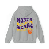 Light Bears Basketball Groovy Unisex Premium Pullover Hoodie