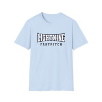 Lightning Fastpitch Unisex Tri-Blend Crew Tee