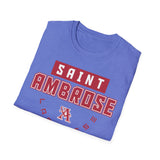 St. Ambrose Lacrosse Unisex Tri-Blend Crew Tee