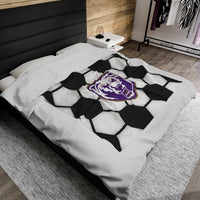 Royalton Soccer Velveteen Plush Blanket