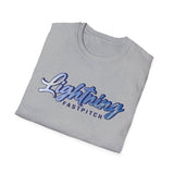 Lightning Fastpitch Unisex Tri-Blend Crew Tee