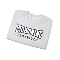 Lightning Fastpitch Unisex Heavy Blend™ Crewneck Sweatshirt